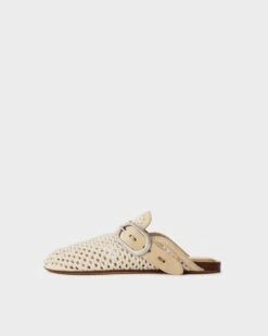 Rag & Bone Ansley Slide - Leather And Recycled Materials For Sale Safari Khaki Net -Rag Bone For Women Sales 2024 Ansley Slide Leather and Recycled Materials 1.jpg 1