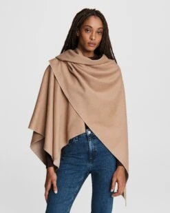 Gazebo Parts Direct Sales Store -Rag Bone For Women Sales 2024 Crown Cashmere Reversible Poncho 6.jpg 6