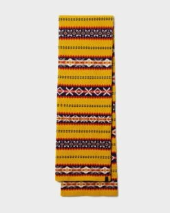 Rag & Bone Fair Isle Wool Scarf For Sale Yellow Multi -Rag Bone For Women Sales 2024 Fair Isle Wool Scarf 1.jpg 1