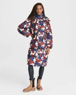 Rag & Bone Joelle Nylon Long Puffer Jacket For Sale Bright Red -Rag Bone For Women Sales 2024 Joelle Nylon Long Puffer Jacket 3.jpg 3