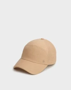 Rag & Bone Mercer Baseball Cap For Women Honey Beige Nubuck -Rag Bone For Women Sales 2024 Mercer Baseball Cap 8.jpg 8