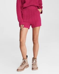 Rag & Bone Pierce Cashmere Cable Short For Sale Ivory -Rag Bone For Women Sales 2024 Pierce Cashmere Cable Short 3.jpg 3