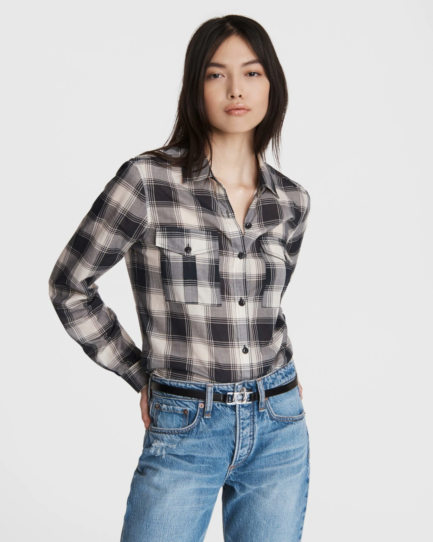 Quinn-Cotton-Cropped-Shirt.jpg.jpg Rag & Bone Quinn Cotton Cropped Shirt For Women Pink Check -Rag Bone For Women Sales 2024 Quinn Cotton Cropped Shirt.jpg scaled