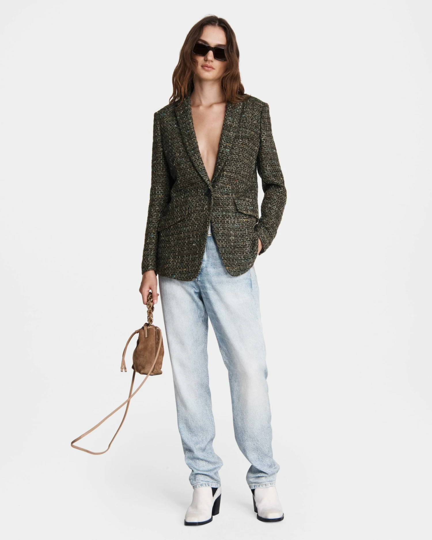 Rag & Bone Rosa Liquid Miramar Pant For Women Briddle 3 Rag & Bone Rosa Liquid Miramar Pant For Women Briddle – Image 3