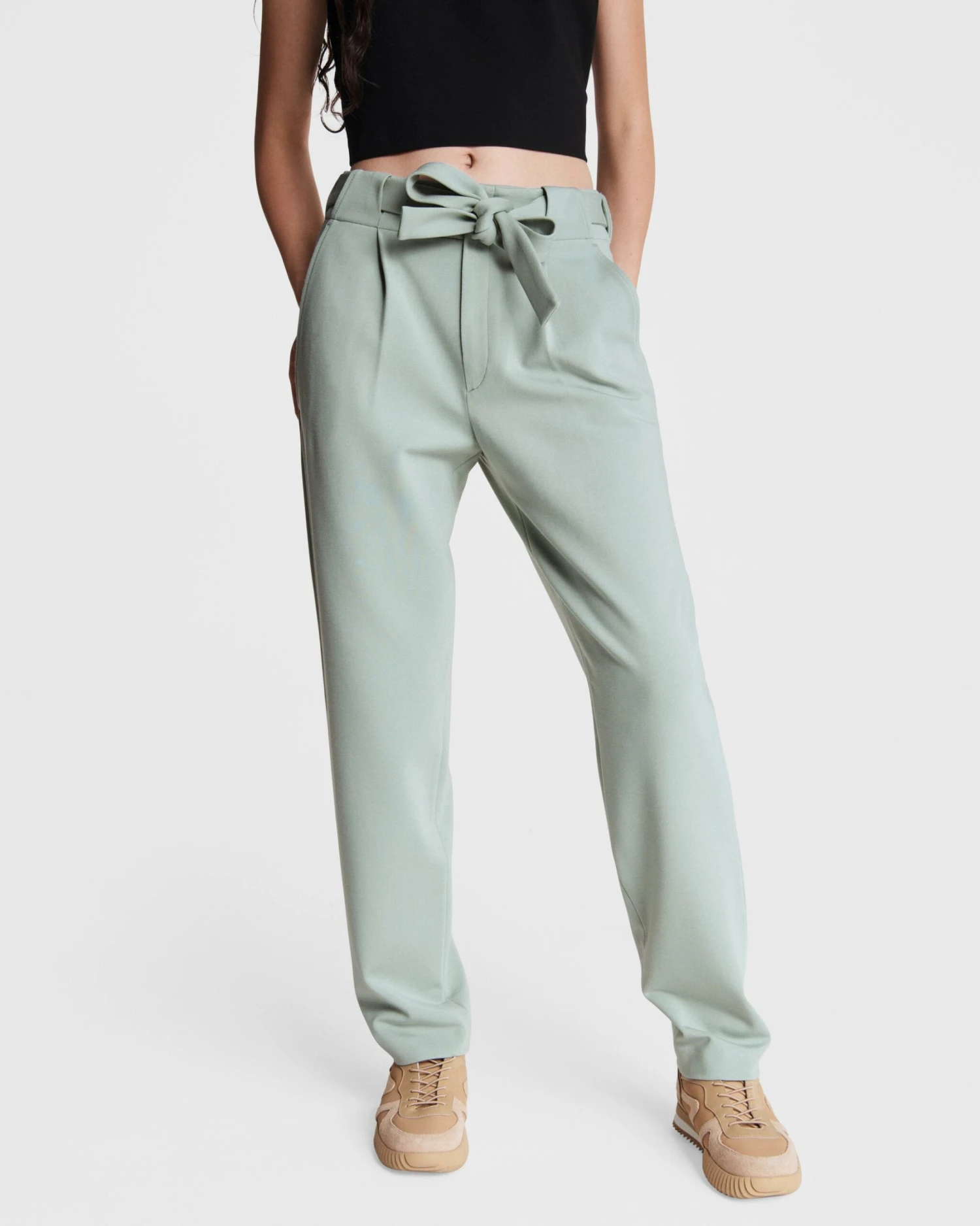 Rag & Bone Roxie Ponte Pant For Sale Sage 3 Rag & Bone Roxie Ponte Pant For Sale Sage – Image 3