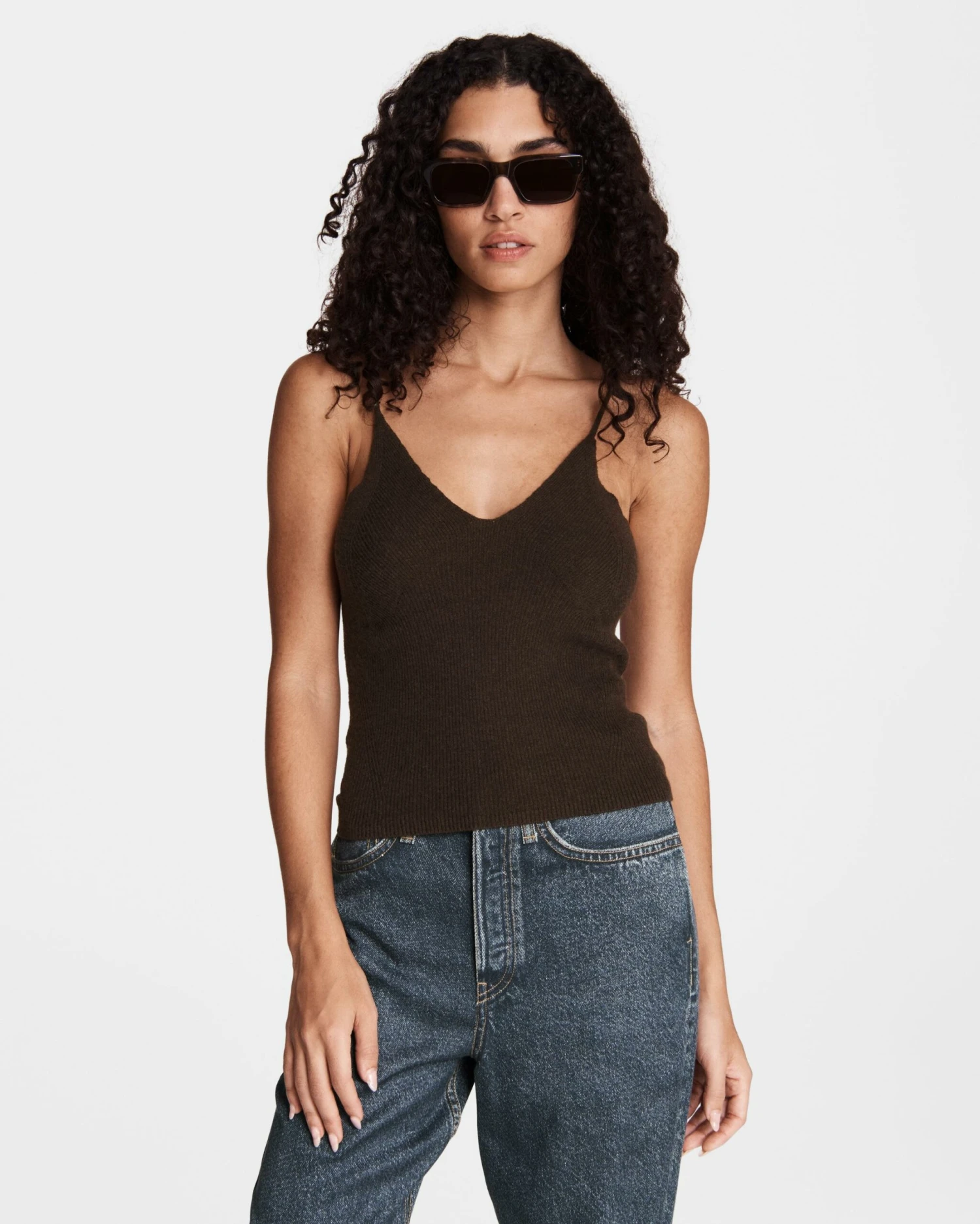 Rag & Bone Selah Wool Cami For Sale Red 2 Rag & Bone Selah Wool Cami For Sale Red – Image 2