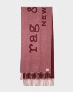 Rag & Bone Skinny Addison Recycled Wool Scarf For Sale Dusty Pink/ Wine -Rag Bone For Women Sales 2024 Skinny Addison Recycled Wool Scarf 1.jpg 1