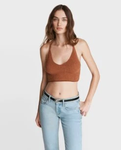 Rag & Bone Soleil Cotton Rib Bra Top For Women White 2 Rag & Bone Soleil Cotton Rib Bra Top For Women White -Rag Bone For Women Sales 2024 Soleil Cotton Rib Bra Top 1.jpg 1