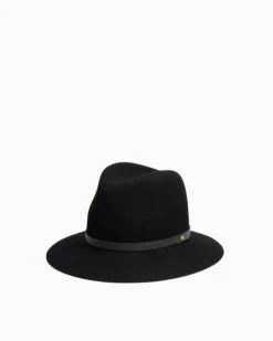 Rag & Bone Floppy Brim Fedora For Women Black