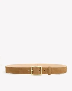 Rag & Bone Boyfriend Belt For Women Camel