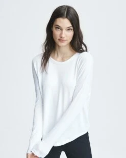 Rag & Bone The Knit Tee For Women White