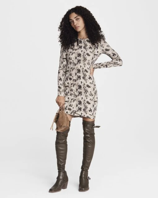 Rag & Bone Poppy Draped Mini Dress For Sale Tan Snake 7 Rag & Bone Poppy Draped Mini Dress For Sale Tan Snake -Rag Bone For Women Sales 2024 WAC21H30306D30 295 MSET