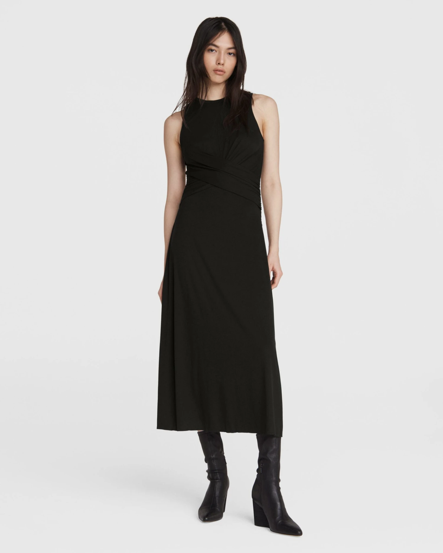 WAC22S30366W36-001-MSET.jpg Rag & Bone Rose Nylon Wrap Dress For Women Black -Rag Bone For Women Sales 2024 WAC22S30366W36 001 MSET scaled