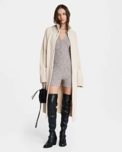 Gazebo Parts Direct Sales Store 27 Rag & Bone Selah Wool Coatigan For Sale Ivory