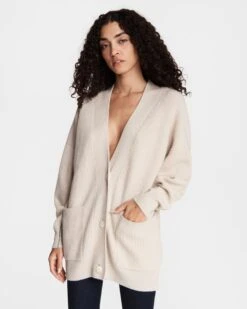 Rag & Bone Selah Wool Cardigan For Sale Red