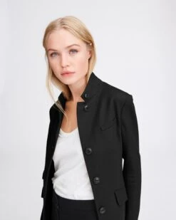 Gazebo Parts Direct Sales Store 23 Rag & Bone Slade Wool Blazer For Women Army Green