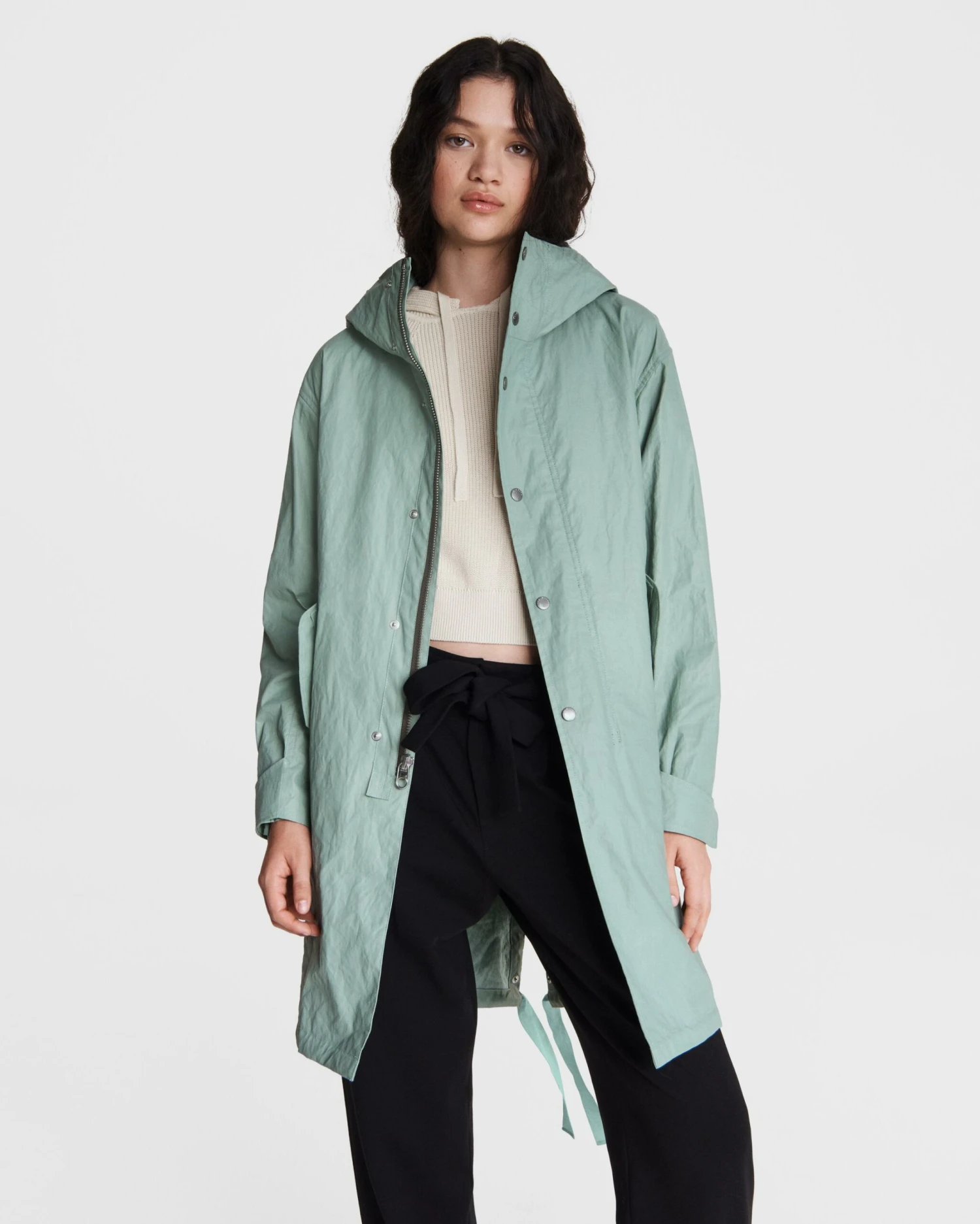 Rag & Bone Bolton Linen Parka For Sale Saffron 1 Rag & Bone Bolton Linen Parka For Sale Saffron