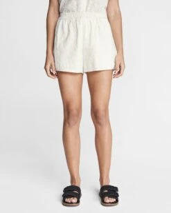 Rag & Bone April Cotton Short For Sale White Multi