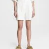 Rag & Bone Maye Linen Blend Short For Sale White