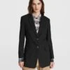Rag & Bone Charles Wool Blazer For Women Black