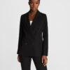 Rag & Bone Nyx Crepe Blazer For Women Black