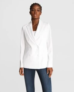 Rag & Bone Nyx Crepe Blazer For Women Black