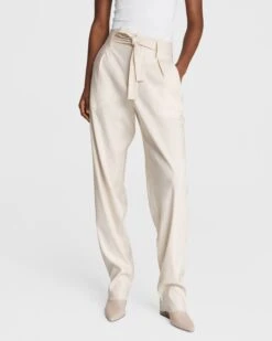 Rag & Bone Roxie Linen Pant For Women Light Sage