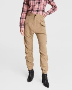 Rag & Bone Trail Lyocell Jogger For Women Dark Khaki