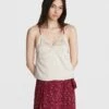 Rag & Bone Jaci Silk Cami For Women Light Dove