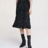 Rag & Bone Lily Viscose Floral Skirt For Women Blue Floral