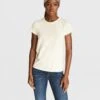 Rag & Bone Garment Cotton Dye Tee For Women Deep Pink