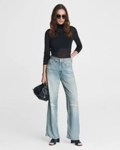 Rag & Bone Liquid Miramar Pant For Women Dara