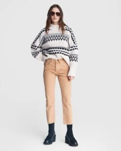 Rag & Bone Maya High-rise Slim - Timeless Brown For Women