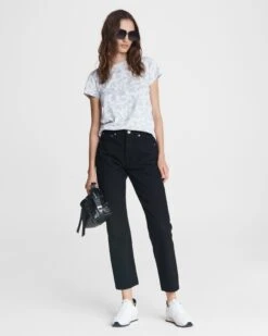 Rag & Bone Maya High-rise Slim - Black For Women