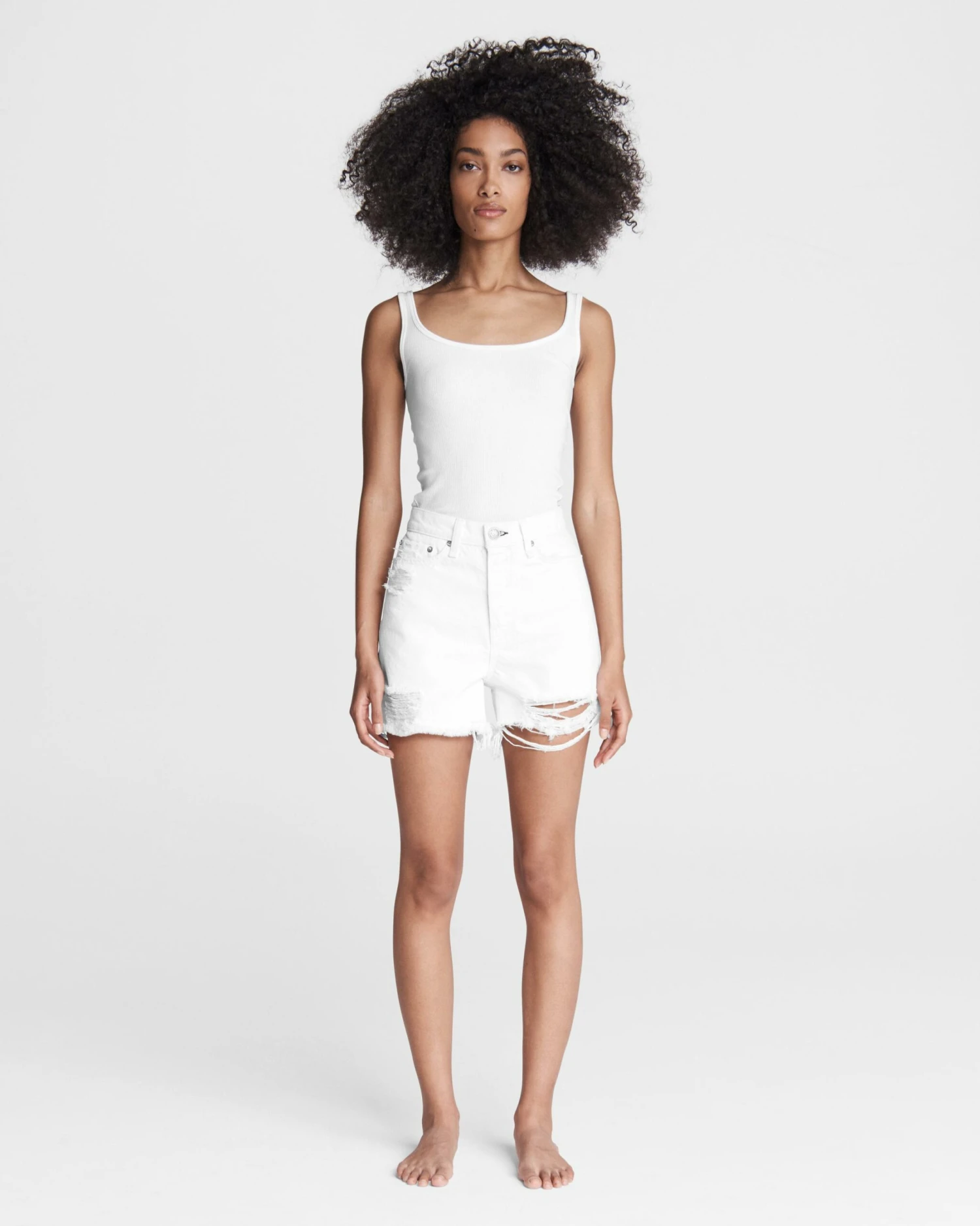 WDD21P1914B6SH-001-MSET.jpg Rag & Bone Maya High-rise Shorty Short - Summer For Women Summer White W/ Holes -Rag Bone For Women Sales 2024 WDD21P1914B6SH 001 MSET scaled