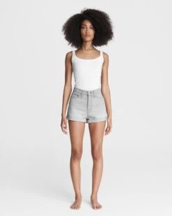 Rag & Bone Maya High-rise Shorty Short - Anchor For Women