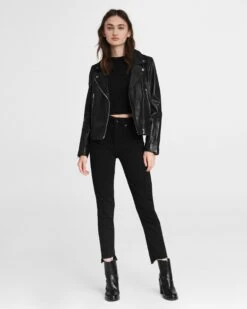 Rag & Bone Nina High-rise Cigarette - Black For Women