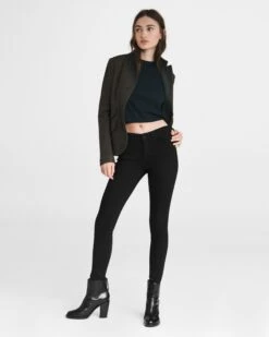 Rag & Bone Cate Mid-rise Skinny - Black For Women