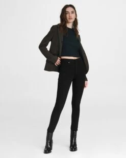 Rag & Bone Nina High-rise Skinny - Black For Women