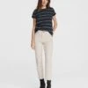 Rag & Bone Nina High-rise Cigarette - Ecru For Women