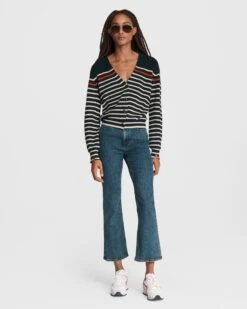 Rag & Bone Nina High-rise Flare - Clean Vincent For Women
