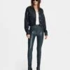 Rag & Bone Nina High-rise Skinny - Clear Coat For Women Clear Coated