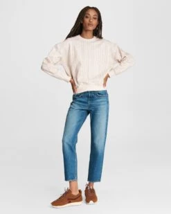 Rag & Bone Rosa Mid-rise Boyfriend - Clean Mick For Women