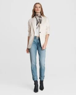 Rag & Bone Dre Low-rise Boyfriend - Tulip For Women