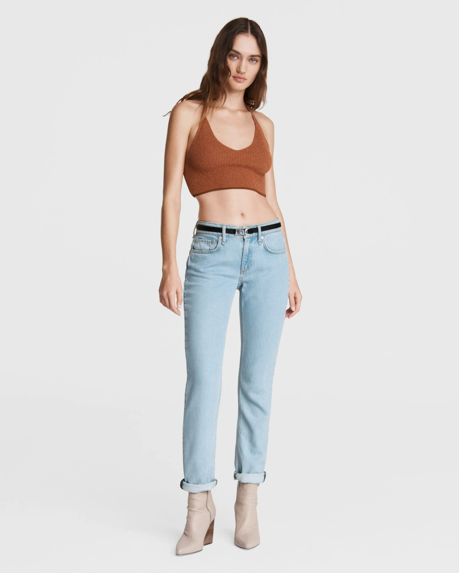 Rag & Bone Featherweight Dre Low-rise Boyfriend - Blossom For Women 1 Rag & Bone Featherweight Dre Low-rise Boyfriend - Blossom For Women