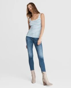Rag & Bone Cate Mid-rise Skinny - Clover For Women
