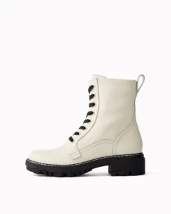 Rag & Bone Shiloh Boot - Leather For Women Antq White