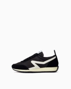 Rag & Bone Retro Runner - Leather For Women Black