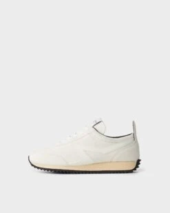 Rag & Bone Retro Runner - Suede For Women Antique White Suede