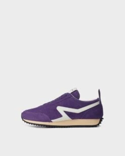 Rag & Bone Retro Runner - Suede For Women Blue Violet Suede